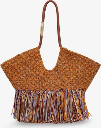 Zimmermann Borsa a spalla Golden Time con frange - ZIMMERMANN - gender_Woman
