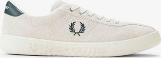 Fred Perry Tennisschoen Su&egrave;de Heren Ecru/Grassroot Sneakers