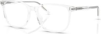 Dolce & Gabbana 53mm Square optical glasses in Transparent at Nordstrom