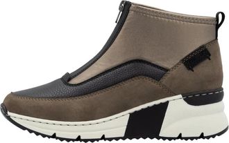 Rieker Enkellaarsjes - Dames - Enkellaarsjes - Veelkleurig - 37 EU - Leer - Schoenen