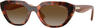 Vogue Eyewear VO5711S Polarized W656T5 Womens Sunglasses Tortoiseshell Size 51