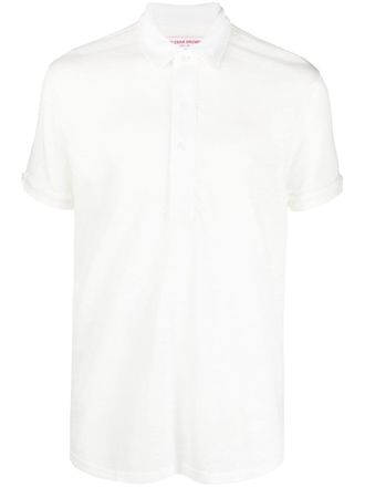 Orlebar Brown Polo Sebastian a maniche corte - Bianco