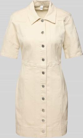 Vero Moda Jeanskleid mit Knopfleiste Modell DIRMA in Offwhite, Gr&ouml;&szlig;e 42