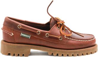 Sebago Ranger leren bootschoenen - Bruin