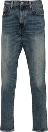 Ralph Lauren Straight Fit Jeans, male, Blue, W32, Parkside Full Length Straight Jeans