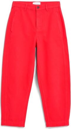 Armedangels Workwear Canvas Barrel Pant Freizeithose f&uuml;r Damen | rot