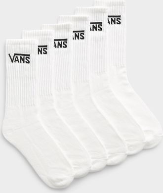 Vans Womens Classic solid socks 6-pack
