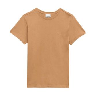 Isabel Marant Zafferh T-shirt - Heren - Tops - Beige - Maat: XS Katoen