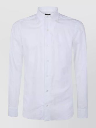 Barba cotton linen shirt