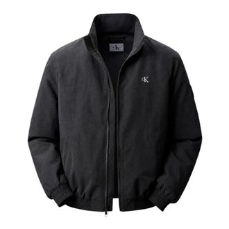 Calvin Klein Jeans Light Jackets, male, Black, Size: XL Light Jacket