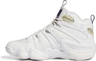 adidas Mens Crazy 8 Lace-Up Sneakers in Core White - Size 17