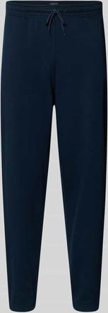 Tommy Jeans Regular Fit Sweatpants aus Baumwoll-Mix in Marine, Gr&ouml;&szlig;e XXL