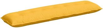 vidaXL Coj&iacute;n De Espalda Amarillo Claro 200 X 50 Cm Tela De Pana Vidaxl