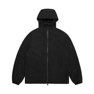 Rains Suva Hardshell Pocket Jacket - Heren - Regenjassen - Zwart - M - Polyester - Jassen