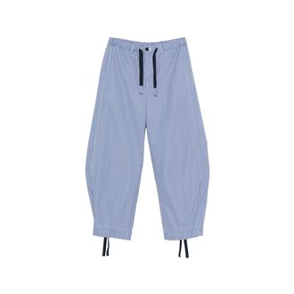 sacai Striped Drawstring Trousers