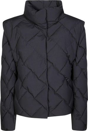 Herno Womens Down Jacket Black Polyester Puffer