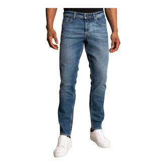 HUGO BOSS Stylish Jeans with Cotton Blend - male - Hugo - Slim Fit Jeans - Blue - W32 L34 - Jeans