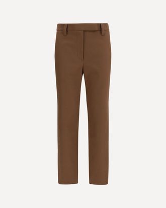 Brunello Cucinelli Straight-leg cotton Pants Female 46