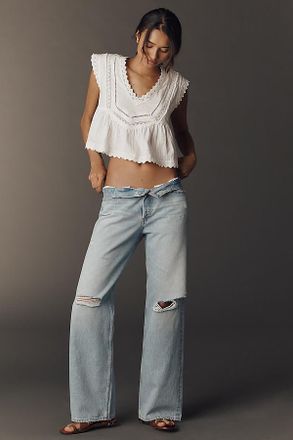 AG - Adriano Goldschmied AG Billie High-Rise Relaxed Wide-Leg Jeans