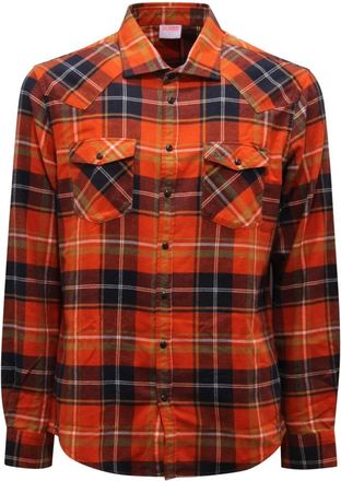 Sun 68 Hombre, Camisas, Naranja, Talla: M