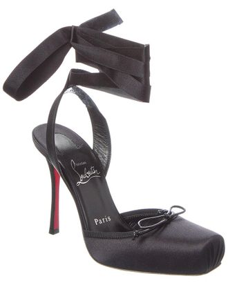 Christian Louboutin Cassia 100 Satin Pump