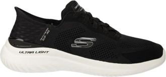Skechers Bounder 2.0 Emerged - Heren - Hardloopschoenen - Zwart - 41 EU - Fitness