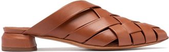 Officine Creative Mules in pelle - Marrone