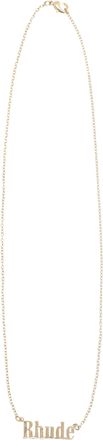 Rhude Gold-tone Metal Necklace