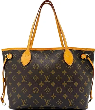 Louis Vuitton Brown Monogram Handbag Tote Bag (Pre-Owned)