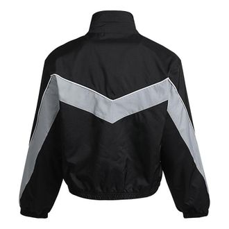 Nike (WMNS) AS W Nike Sportswear HERITAGE JKT Jacket WVN Black CZ8607-010