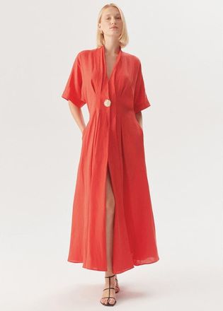 Exquise Samara Maxi Dress in Red at Nordstrom, Size X-Small