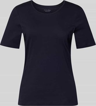 Christian Berg T-Shirt mit Rundhalsausschnitt in Dunkelblau, Gr&ouml;&szlig;e XXL