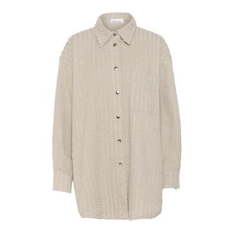 Karen by Simonsen Shirts, female, Gray, XS/S, Flint Gray Shirt - Stylish Model