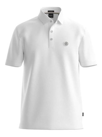 BOSS polo con logo - Bianco