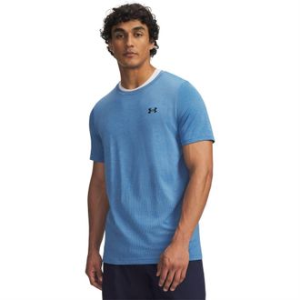 Under Armour Vanish naadloos T-shirt voor heren (Aegean Blauw)