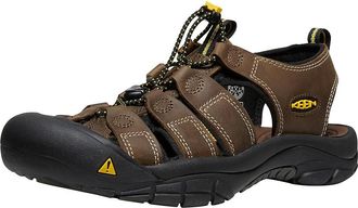 Keen Newport Leather Sandal Wide Mens Sandals Bison : 11.5 EE - Wide