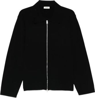 Sandro Gebreid vest - Zwart