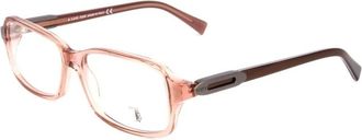 Tod's Tods, Glasses, female, Multicolor, Size: ONE SIZE Multicolor Acetate Frames with Pink Dial