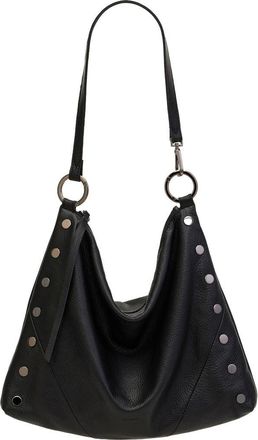 Hammitt Kyle Large Shoulder Bag in Black/Gunmetal at Nordstrom