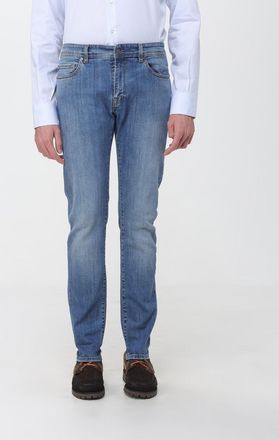 Brooksfield Jeans skinny slim fit a vita media in denim di cotone stretch