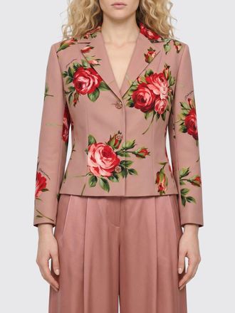 Dolce & Gabbana Blazer di seta floreale Dolce & Gabbana