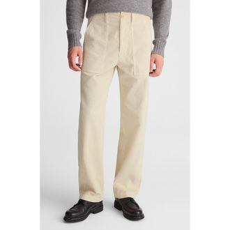 Madewell Corduroy Fatigue Pants in Oyster Grey at Nordstrom Rack, Size 36