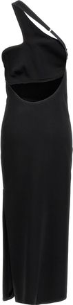 Sportmax Womens Black Viscose Long Skirt
