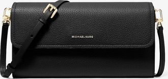 Michael Kors Jet Set Small Pebbled Leather Smartphone Crossbody Bag