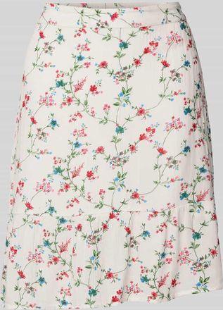 Pieces Regular Fit Mini-Rock aus reiner Viskose Modell FYA in Weiss, Gr&ouml;&szlig;e XS