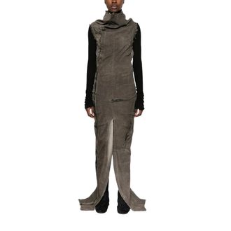 Rick Owens SL Etna Gown - Dresses - Mujer - Gris - M