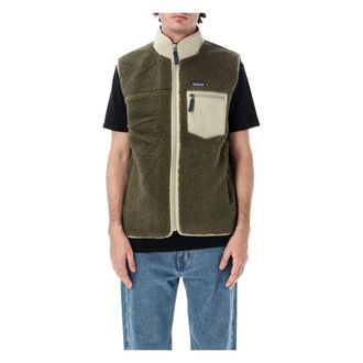 Patagonia Classic Retro-X Vest - Heren - Sport - Groen - Maat: XL Zijde