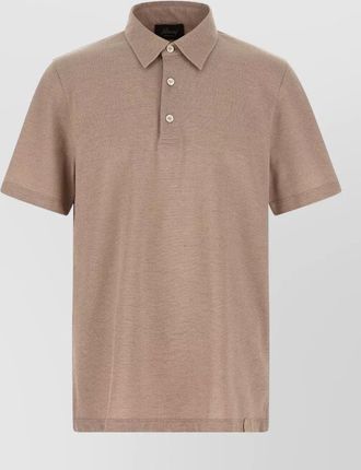 Brioni cotton polo shirt