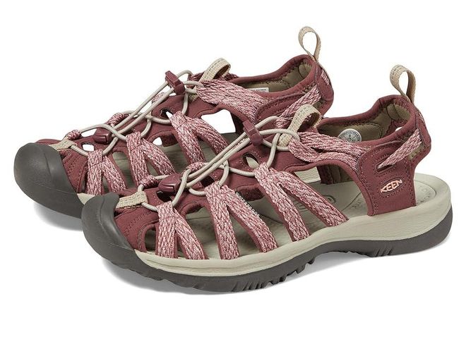 Keen Whisper Womens Sandals Timberwolf/Tarragon : 10.5 B - Medium ...