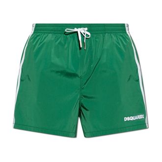 Dsquared2 Beachwear, male, Green, 2XL, Swim shorts